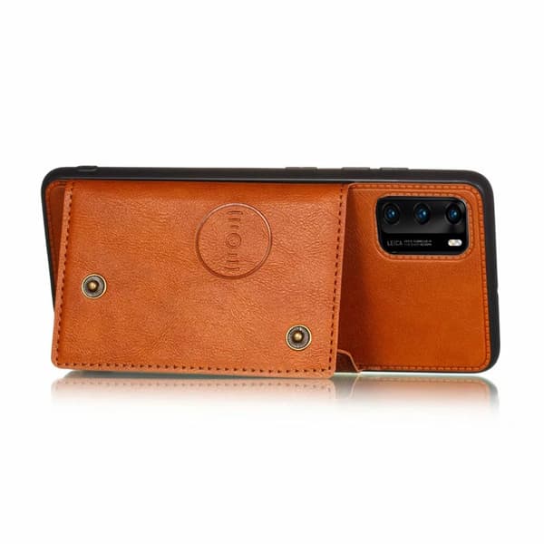 Huawei P40 - Effektfullt Skal med Korthållare