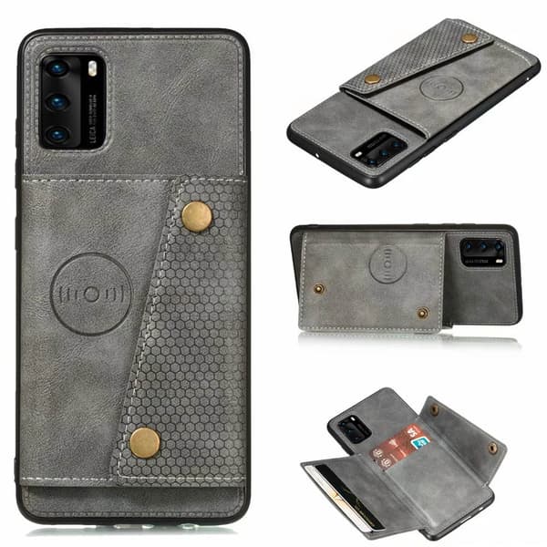Huawei P40 - Effektfullt Skal med Korthållare