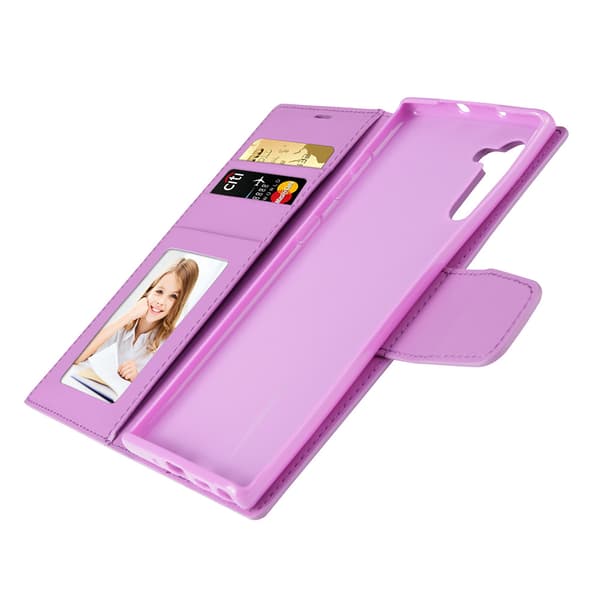 Samsung Galaxy Note10 - Kraftfullt Smart Plånboksfodral