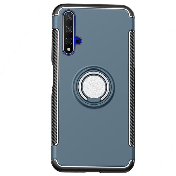 Genomtänkt Skal med Ringhållare - Huawei Nova 5T