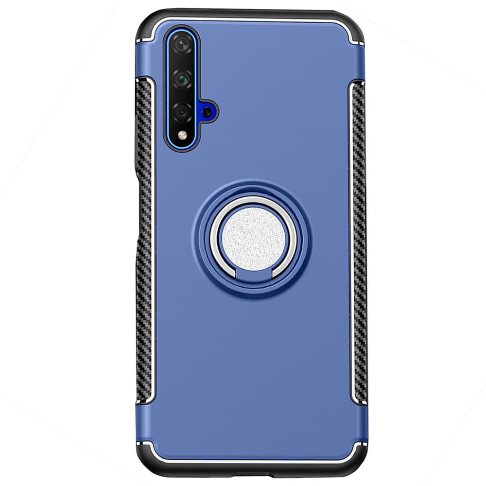 Elegant Skal med Ringhållare - Huawei Nova 5T