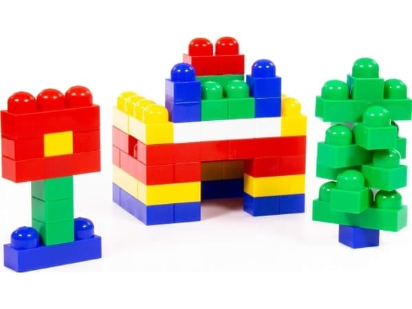 Polesie Bricks Junior 100 bitar i en ryggsäck (3321)