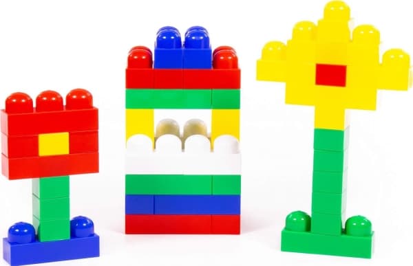 Polesie Bricks Junior 100 bitar i en ryggsäck (3321)