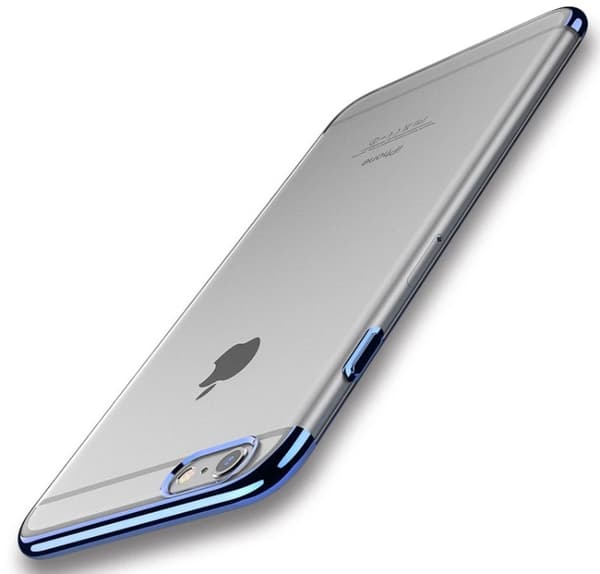 iPhone 6/6S - Stilrent Silikonskal från FLOVEME (ORGINAL) Blå