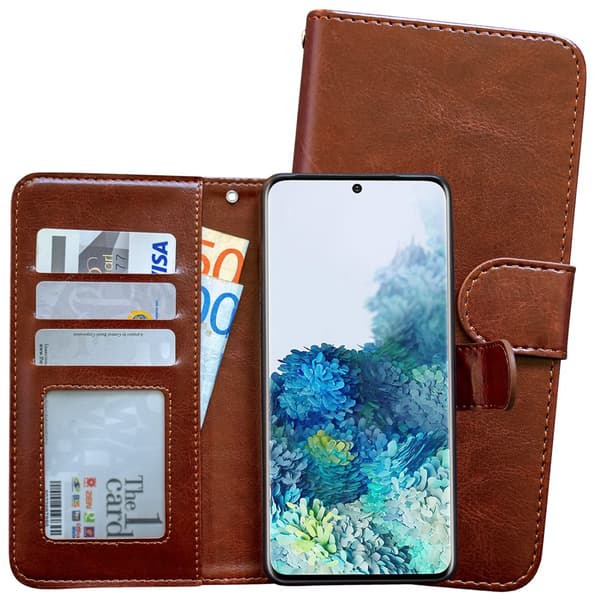 Suojaa Galaxy S20 - Nahkakotelot!