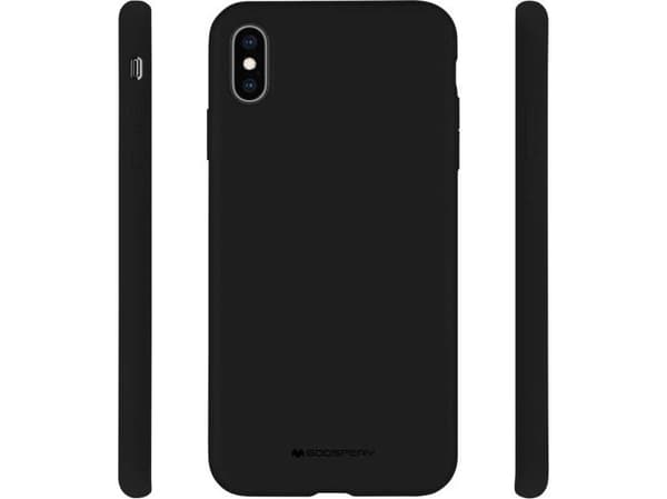 Mercury Mercury Silicone Samsung A21 A215 czarny/black
