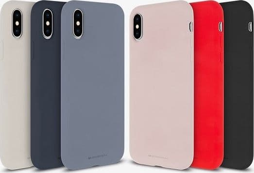 Mercury Mercury Silicone Samsung A21 A215 czarny/black