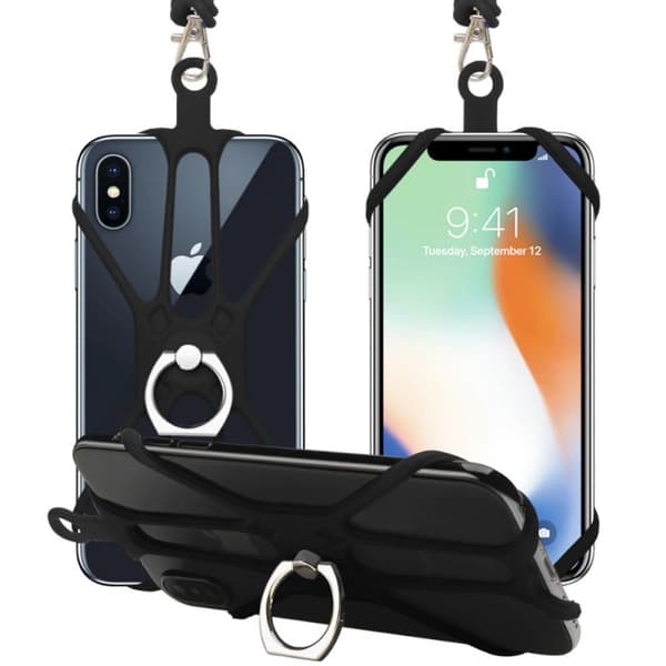 Mobilbilholder SuperGrip - Sort