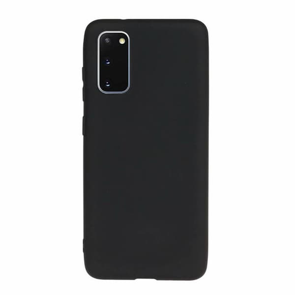 Samsung Galaxy S20 - Skyddande NKOBEE Silikonskal Svart