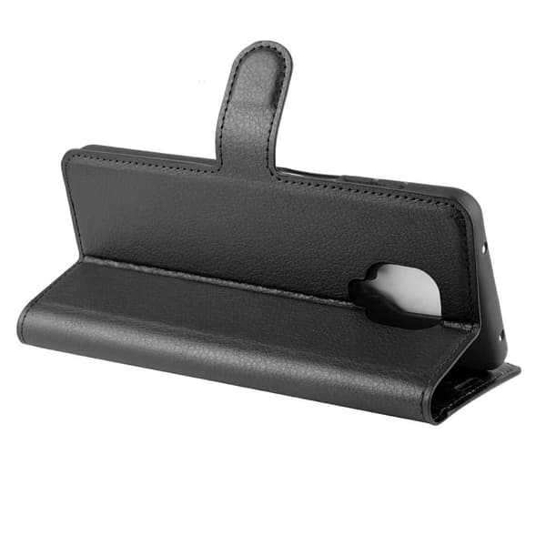 Xiaomi Redmi Note 9 Pro Etui Litchi Sort
