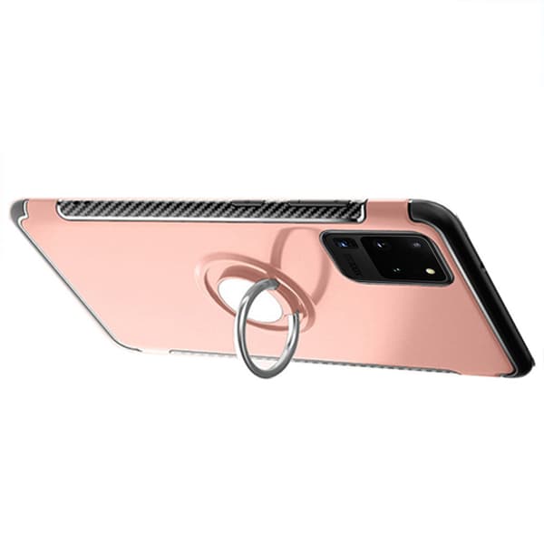 Samsung Galaxy S20 Ultra - Skyddsskal med Ringhållare