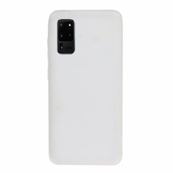 Samsung Galaxy S20 Ultra - Elegant Kraftfullt Silikonskal Frostad