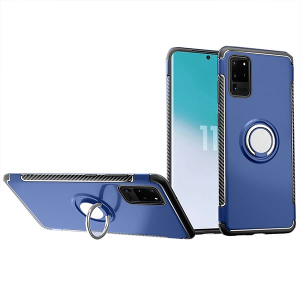 Samsung Galaxy S20 Ultra - Praktiskt Skal med Ringhållare
