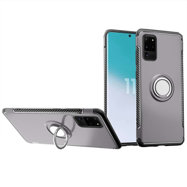 Samsung Galaxy S20 Ultra - Praktiskt Skal med Ringhållare