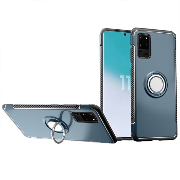 Samsung Galaxy S20 Ultra - Praktiskt Skal med Ringhållare