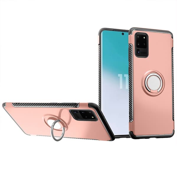 Samsung Galaxy S20 Ultra - Praktiskt Skal med Ringhållare