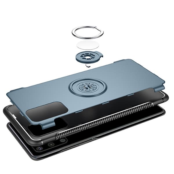 Samsung Galaxy S20 Ultra - Praktiskt Skal med Ringhållare