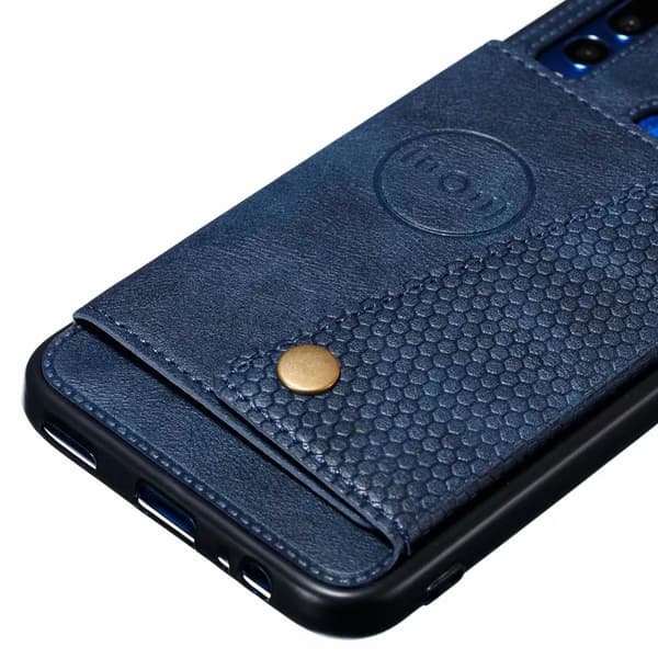 Huawei P Smart Z - Genomtänkt Skal med Kortfack