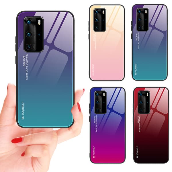 Huawei P40 Pro - Genomtänkt Skyddande Skal