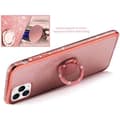Miniatyrbillede 9 af 11: iPhone 11 Pro Max stødabsorberende cover med Ring Holder Strass