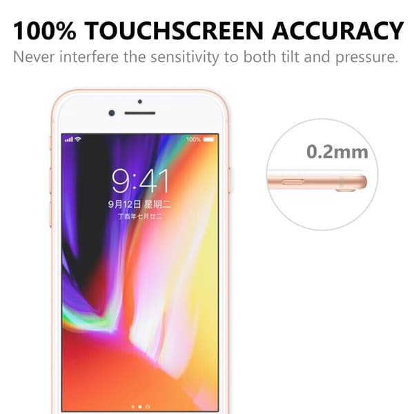 Skärmskydd Tempered Glas 9H iPhone 7/8/SE