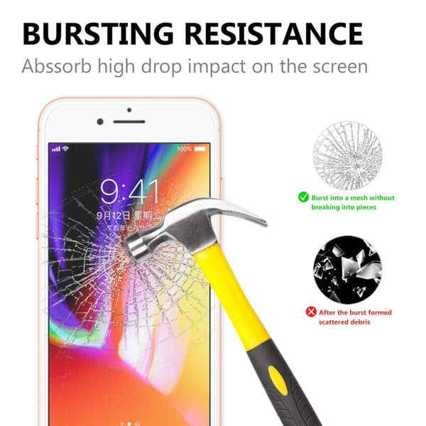 Skärmskydd Tempered Glas 9H iPhone 7/8/SE