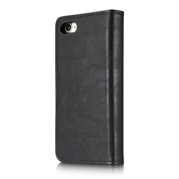DG.MING 2-in-1 Magnet Wallet iPhone 7/8/SE Black