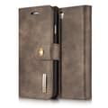 Miniatyrbild 1 av 6: DG.MING 2-in-1 Magnet Wallet iPhone 7/8/SE Brown