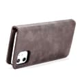 Miniatyrbild 6 av 10: DG.MING 2-in-1 Magnet Wallet iPhone 11 Brown