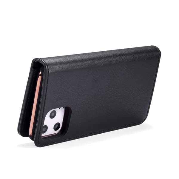 DG.MING 2-in-1 Magnet Wallet iPhone 11 Pro Max Black