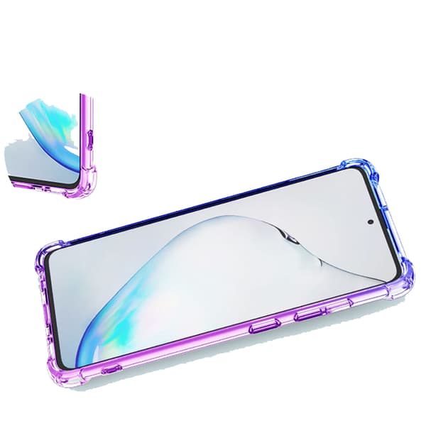 Samsung Galaxy A41 - Elegant Stöttåligt Silikonskal