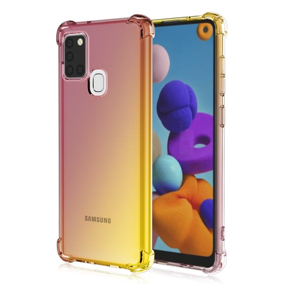 Samsung Galaxy A21S - Stilrent Skyddsskal i Silikon