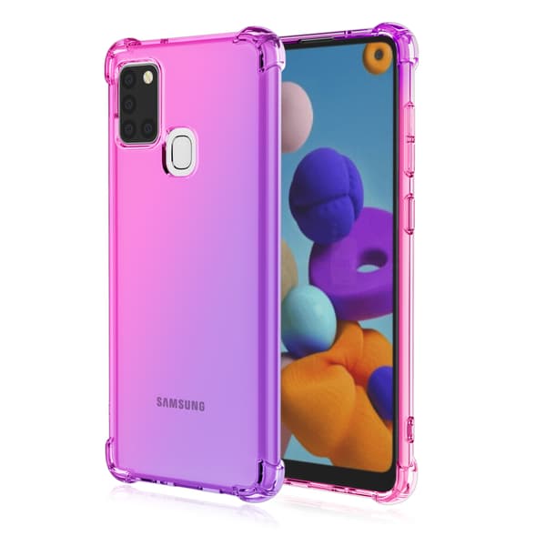 Samsung Galaxy A21S - Stilrent Skyddsskal i Silikon