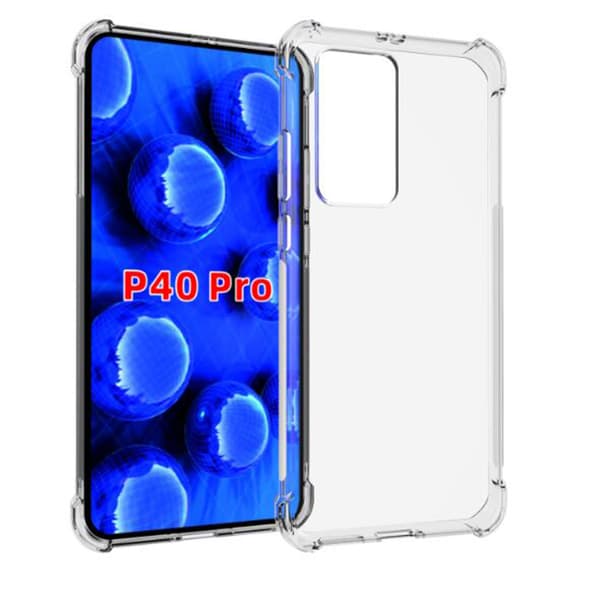 Huawei P40 Pro - Silikonskal Transparent/Genomskinlig Transparent/Genomskinlig