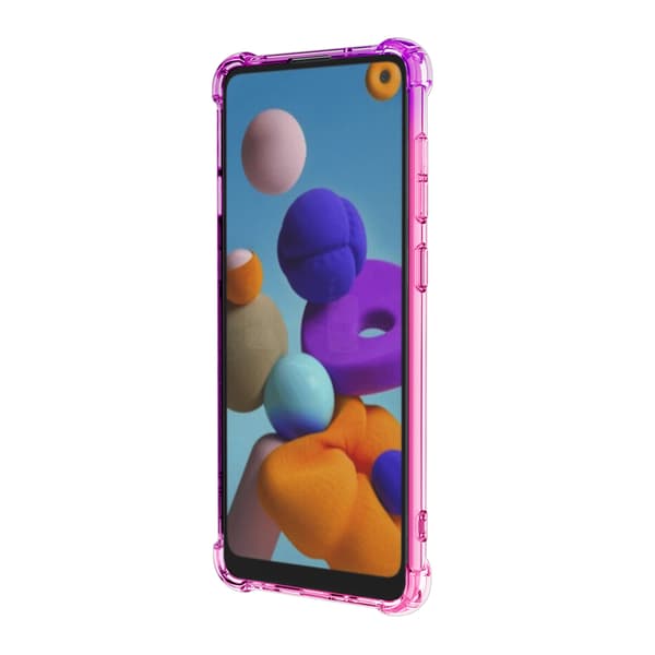 Stötdämpande Silikonskal (FLOVEME) - Samsung Galaxy A21S