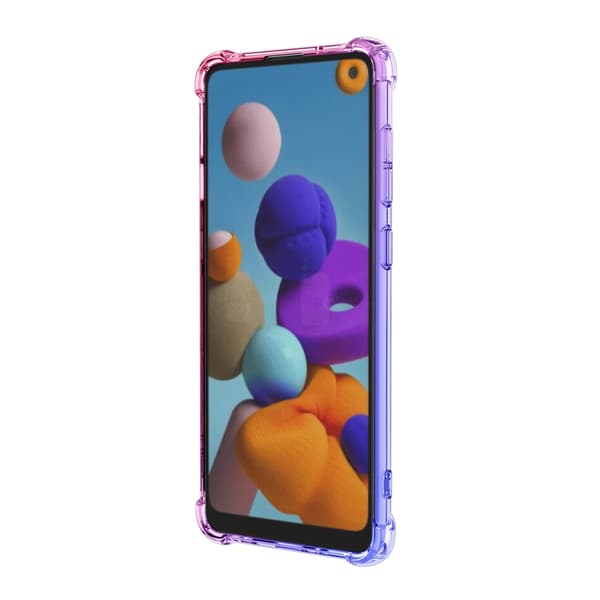 Stötdämpande Silikonskal (FLOVEME) - Samsung Galaxy A21S