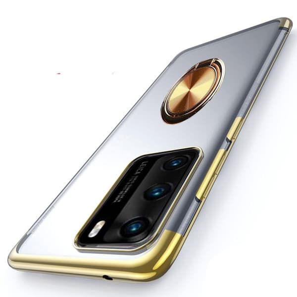Huawei P40 - Stilrent Skal med Ringhållare