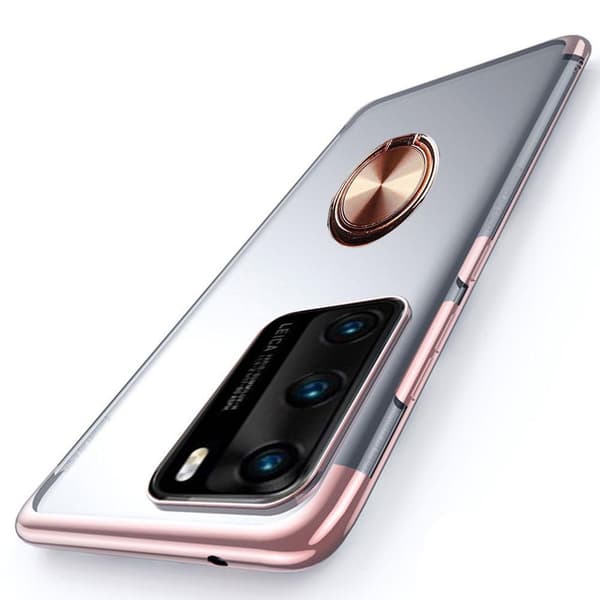 Huawei P40 - Stilrent Skal med Ringhållare