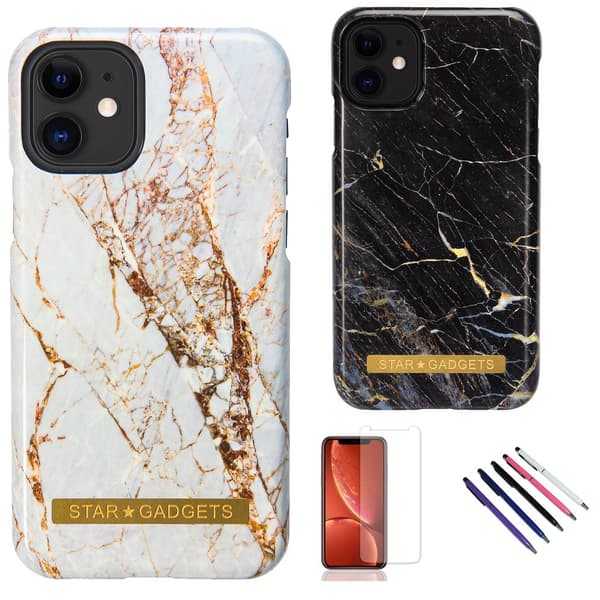 iPhone 11 - Cover / Beskyttelse Marble Black