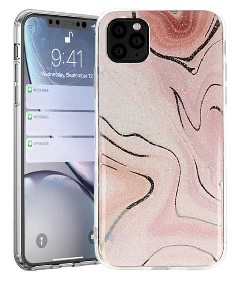 iPhone 11 PRO Max Skal - Marmor Rosa