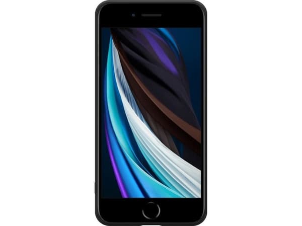 Crong Crong Color Cover - Veske iPhone SE 2020 / 8 / 7 (svart) universal