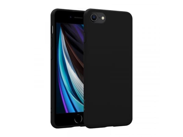 Crong Crong Color Cover - Veske iPhone SE 2020 / 8 / 7 (svart) universal
