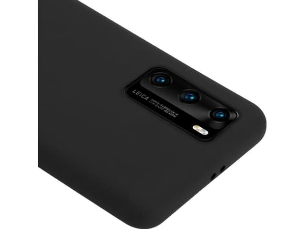Crong Crong Color Cover baksidesskal för Huawei P40 (svart)