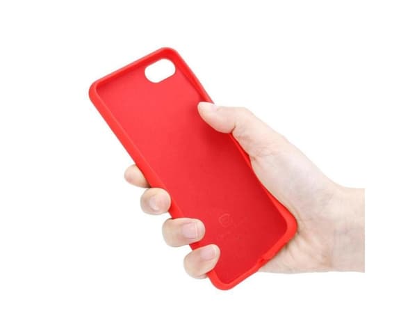 Crong Crong Color Cover - Kotelo iPhone SE 2020 / 8 / 7 (punainen) universaali
