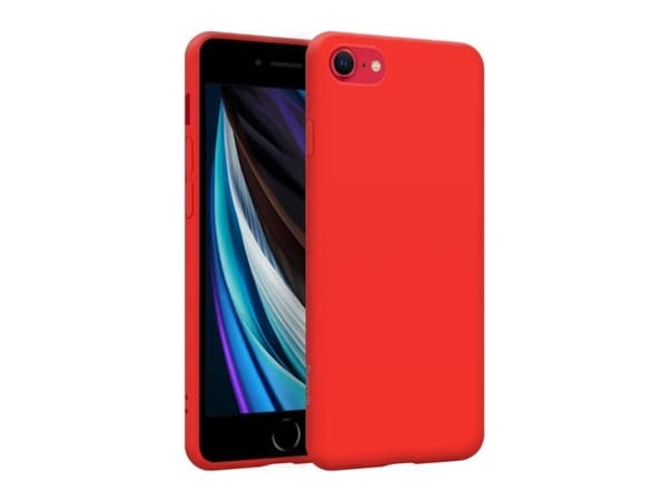 Crong Crong Color Cover - Kotelo iPhone SE 2020 / 8 / 7 (punainen) universaali
