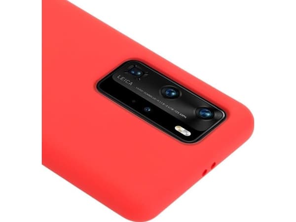Crong Color Cover - Huawei P40 Pro Case (punainen)
