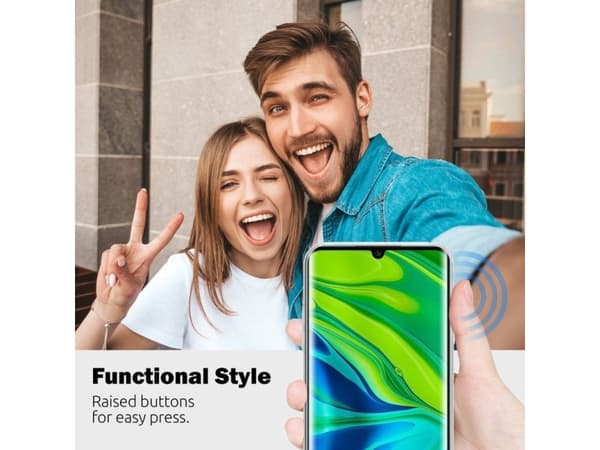 Crong CRG-CRSLIM-XRMIN10P-TRS, Omslag, Xiaomi, MI NOTE 10 / MI NOTE 10 PRO, 16,4 cm (6.47"), Transparent