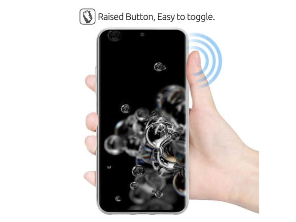 Crong CRG-CRSLIM-SGS20U-TRS, Suojus, Samsung, S20 Ultra, 17,5 cm (6.9"), Läpinäkyvä