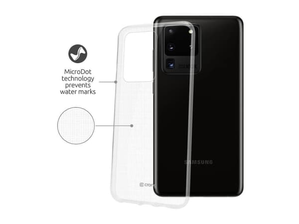 Crong CRG-CRSLIM-SGS20U-TRS, Suojus, Samsung, S20 Ultra, 17,5 cm (6.9"), Läpinäkyvä