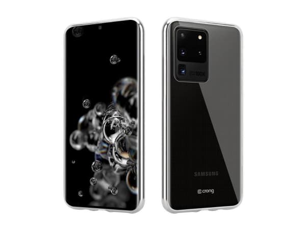 Crong CRG-CRSLIM-SGS20U-TRS, Suojus, Samsung, S20 Ultra, 17,5 cm (6.9"), Läpinäkyvä